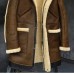 Hot collection shearling jacket Sheepskin Coat Hooded Leather Jacket Fur Coat Men's Winter Coats