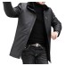 Thickened genuine leather jacket mink inner liner fur integrated cowhide collar coat